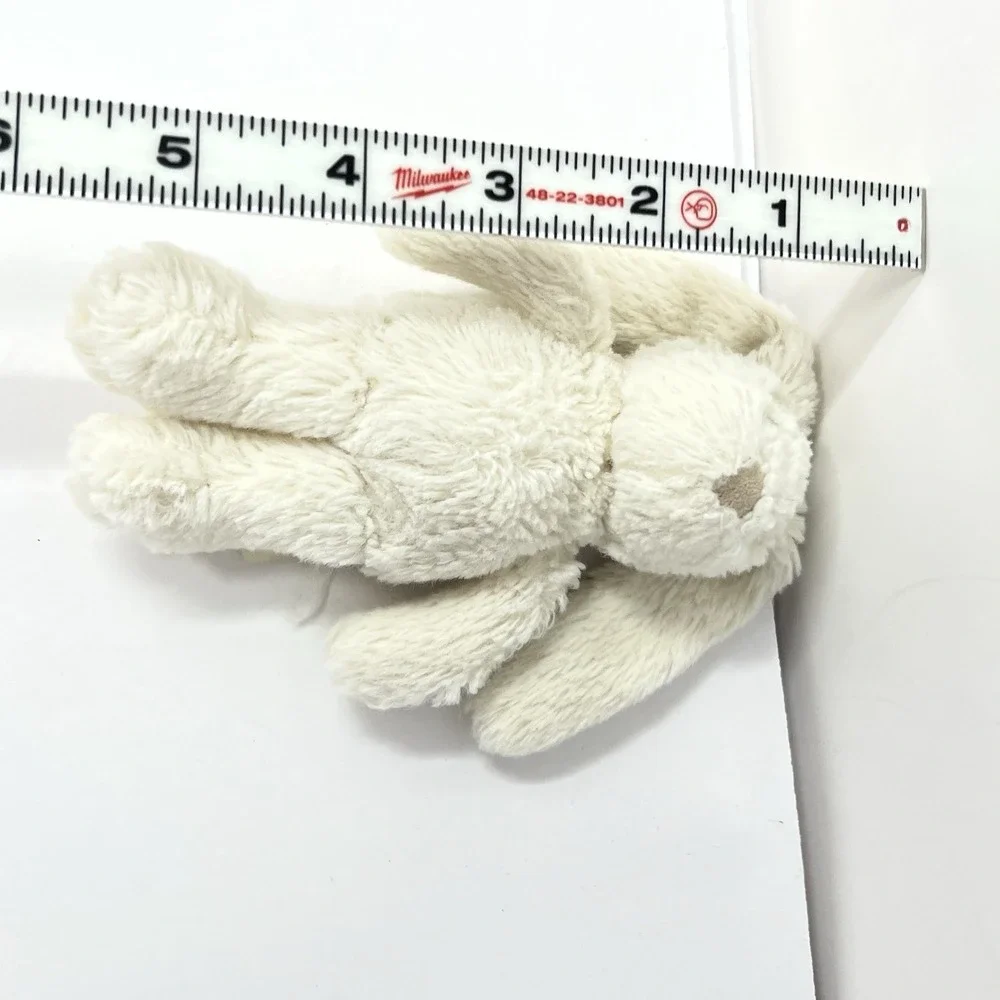 Jellycat‎ White Bunny Plush GAP25 Beanbag 5 Inch Mini Soft Stuffed Animal Toy